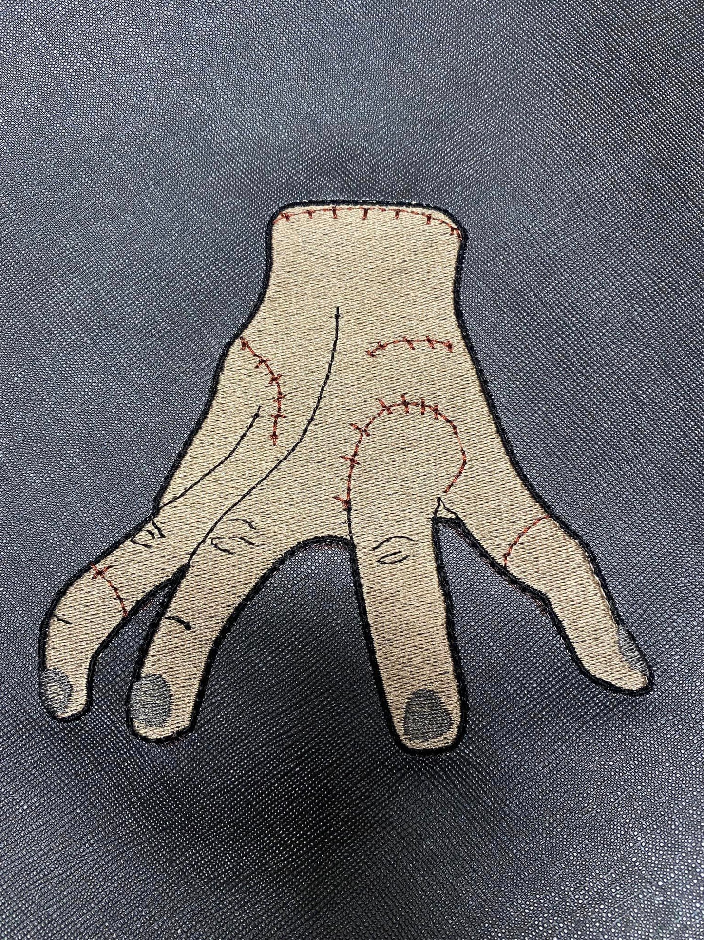 Spooky Hand fill and applique 5x7
